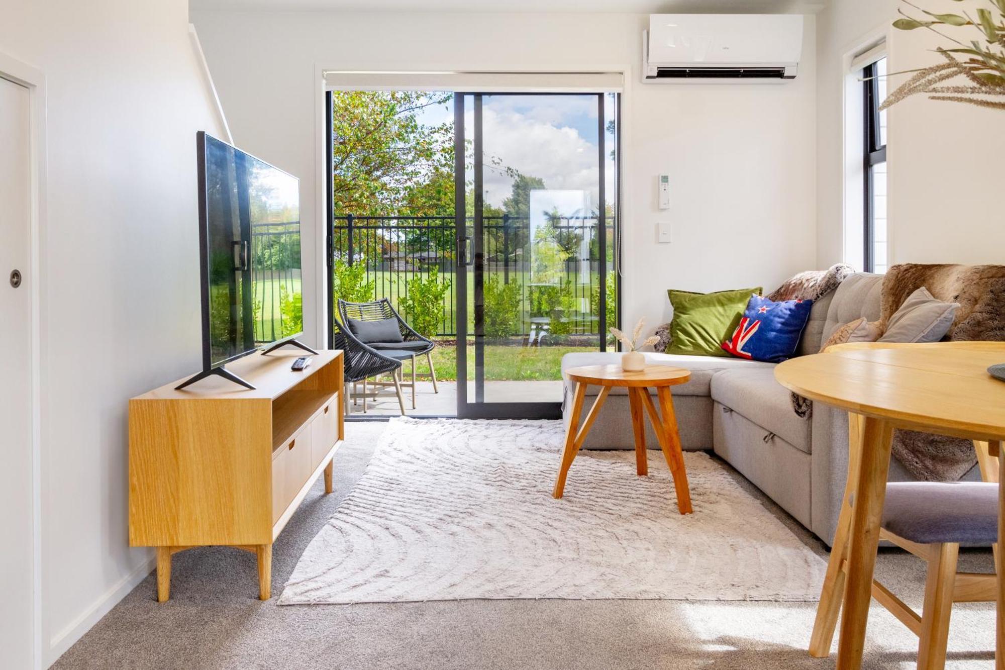Escape At The Park: 1 Bed 1 Bath W/Carpark Apartment Christchurch Exterior photo
